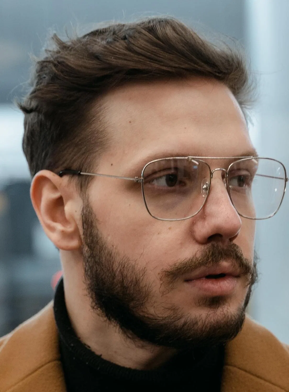 Мужской парик-накладка из натуральных волос «Yanahair» с V-образным креплением Yanahair, #2 — фото 4