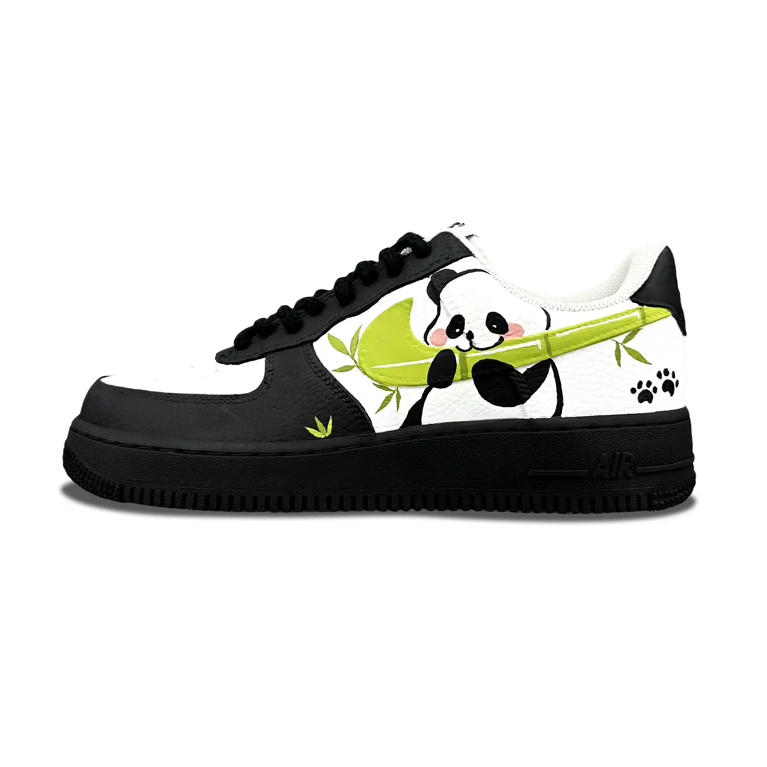 

Кроссовки Nike Air Force 1 Skateboarding Shoes Men Low-top Green/black, черный