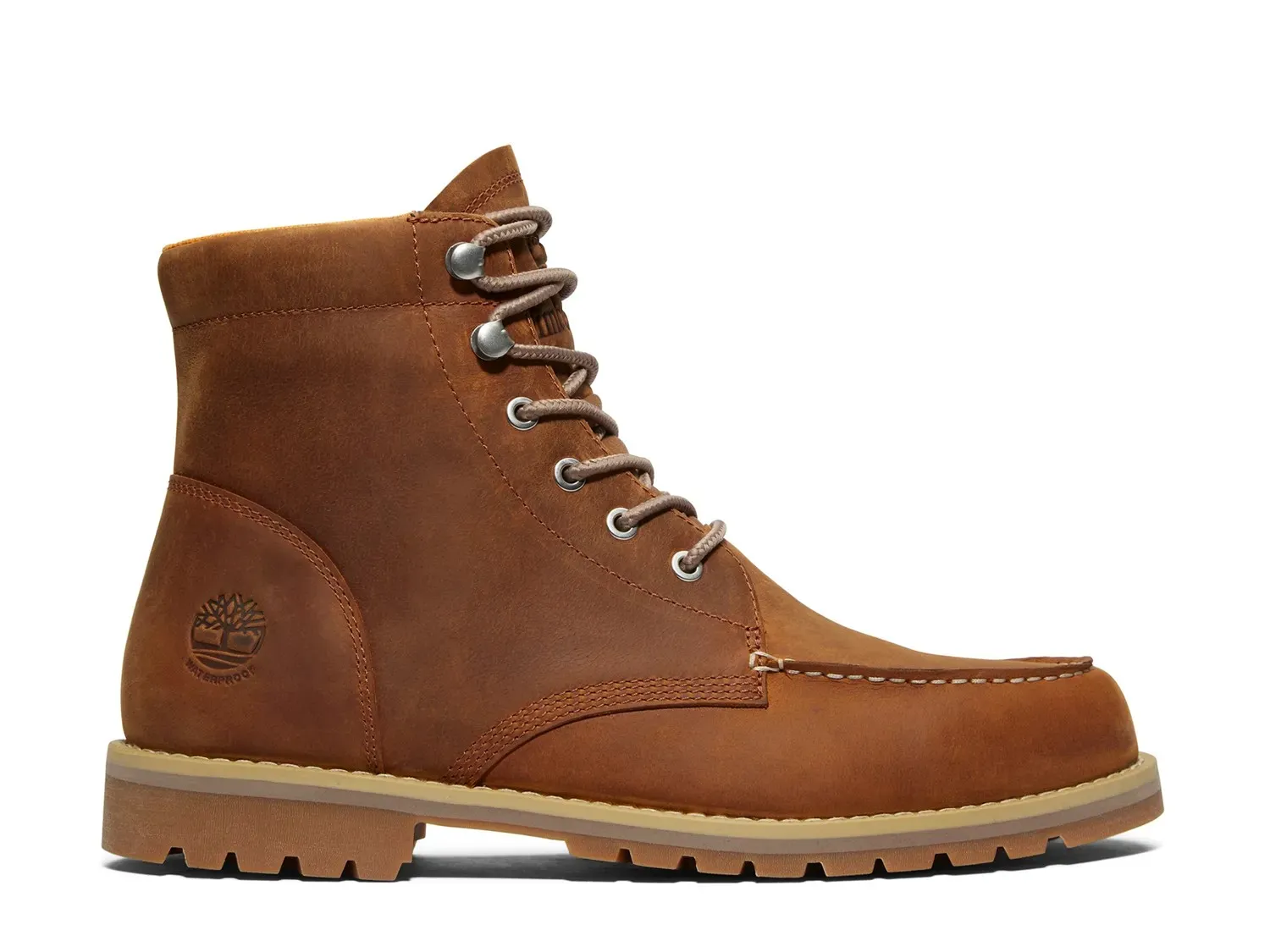 Мужские ботинки Timberland Redwood Falls кожаные, коричневый — фото 4