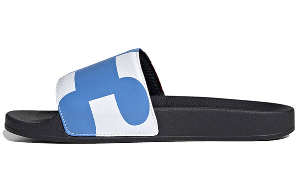 Сандалии adidas Y-3 Adilette Slide 'Graphic Black', черный — фото 2