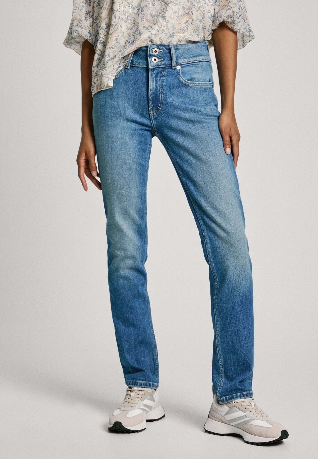 

Джинсы облегающего кроя SLIM FIT Pepe Jeans, синий деним