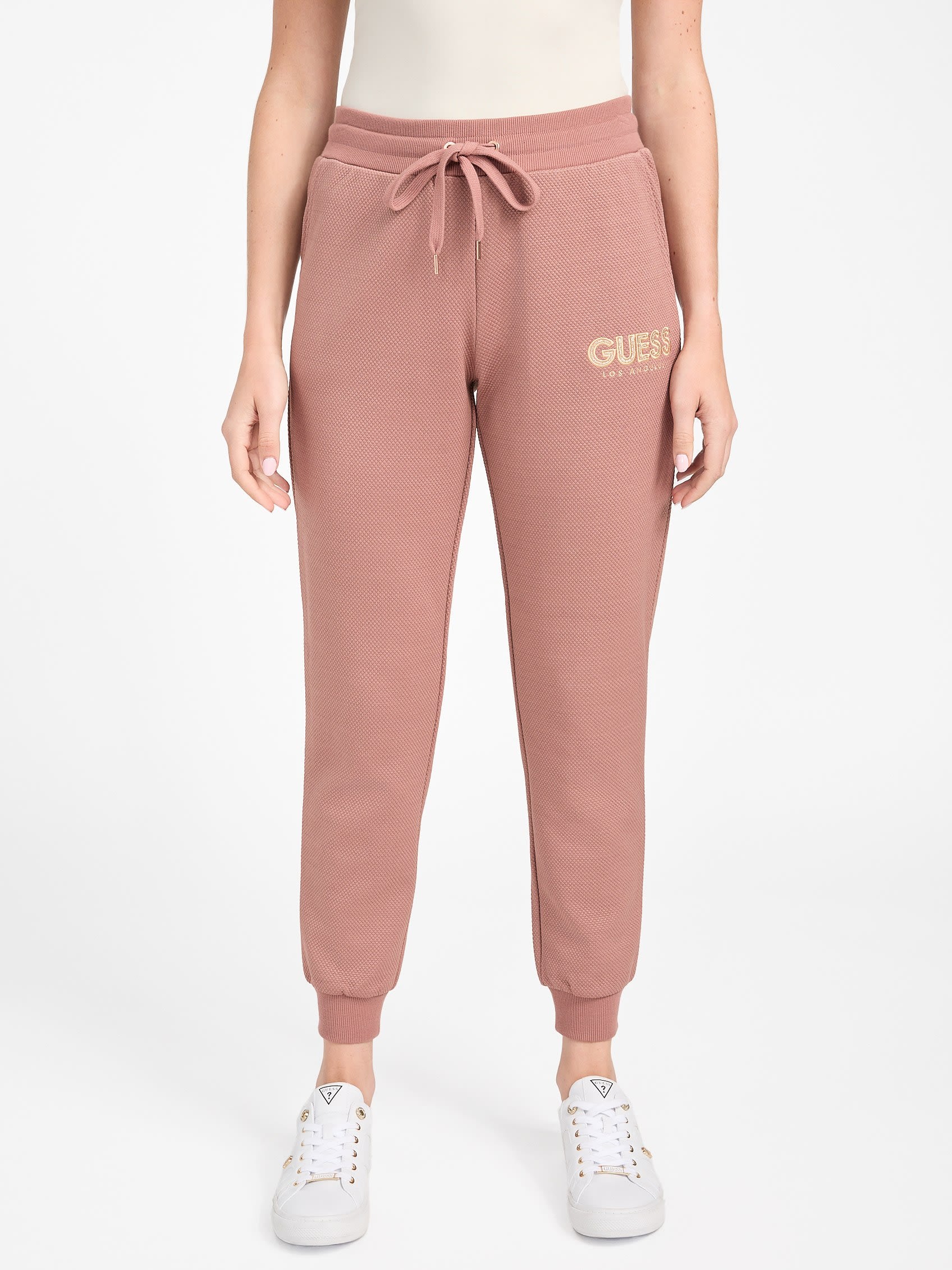 

Джоггеры Касандра Guess Factory, цвет roasted chestnut