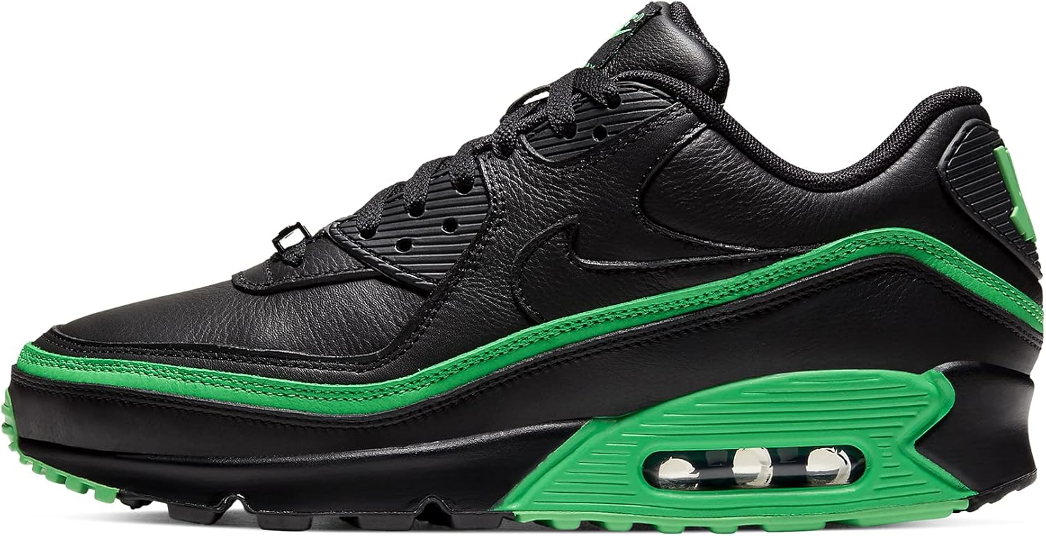 Nike Мужские кроссовки Air Max 90 / Undftd Undefeated Black/Green Cj7197 004, Black/Green — фото 2