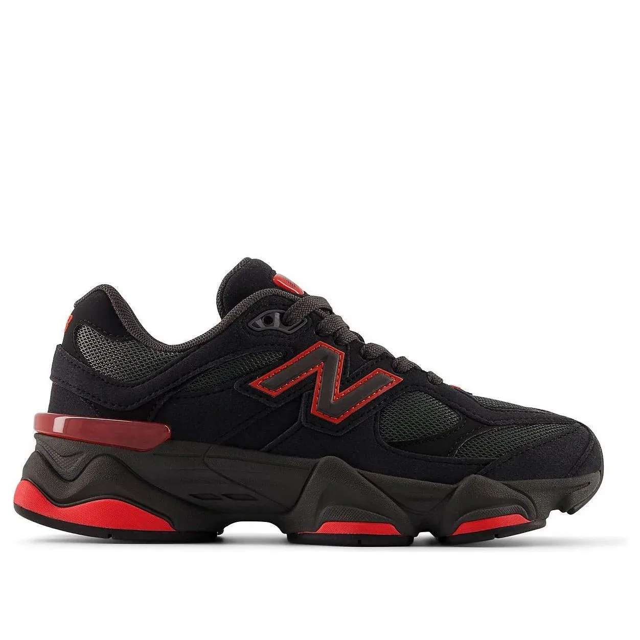Кроссовки New Balance 9060 'Black Red' GC9060JR, черный — фото 2