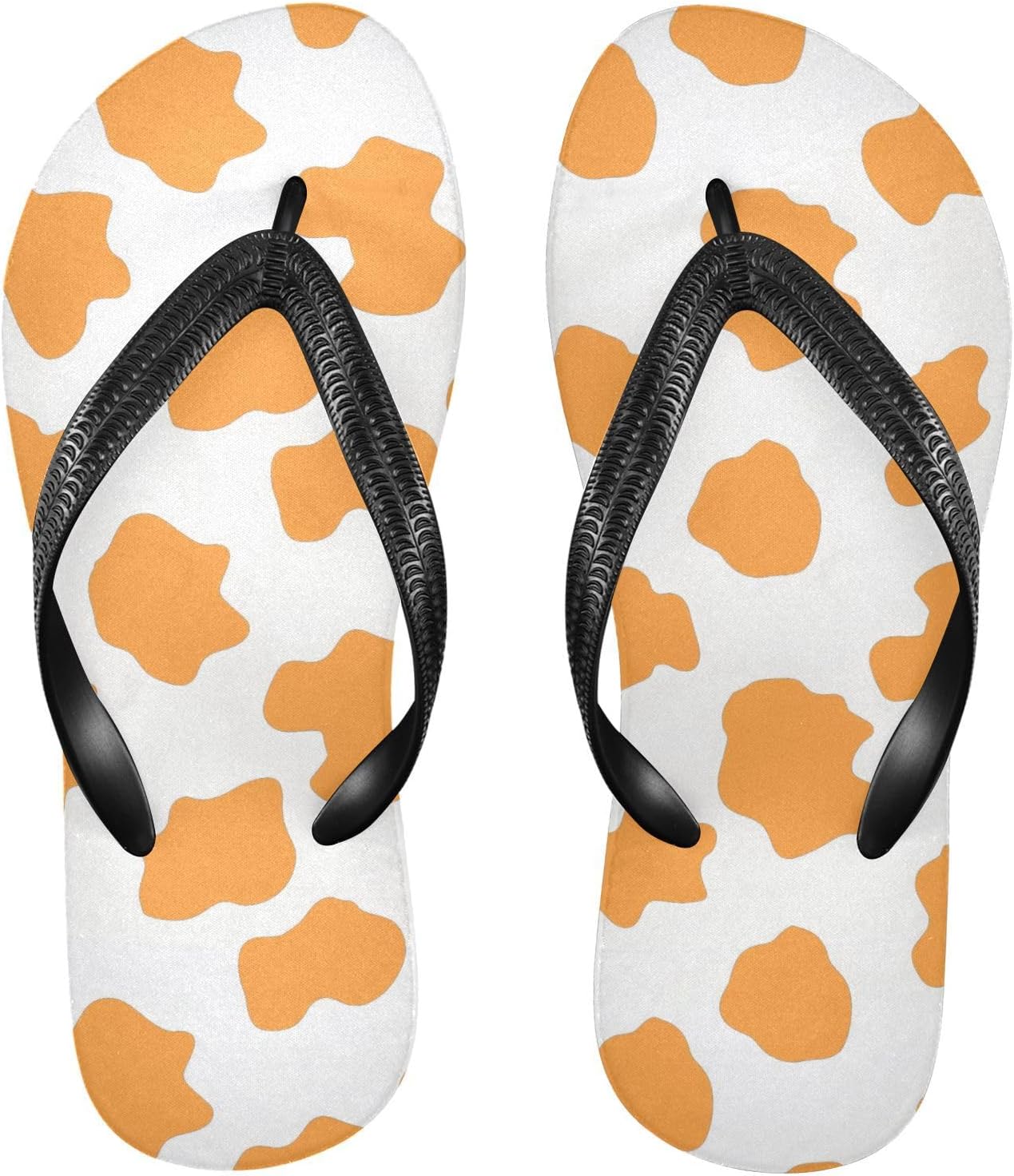 

Шлепанцы SPRIPORT с текстурой под корову для женщин и мужчин, оранжевый