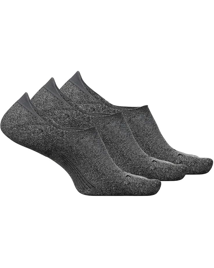 

Носки Unisex Feetures Elite Invisible Light Cushion 3-Pair Pack, цвет Gray