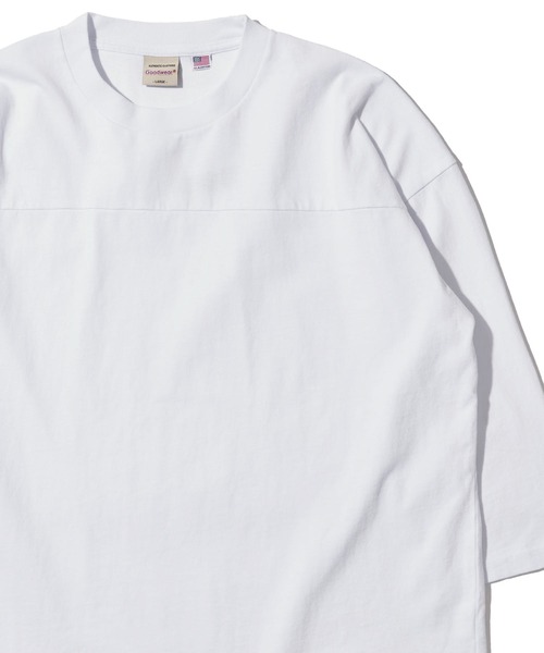 

Футболка с рукавом 3/4, хлопок Goodwear USA, белый