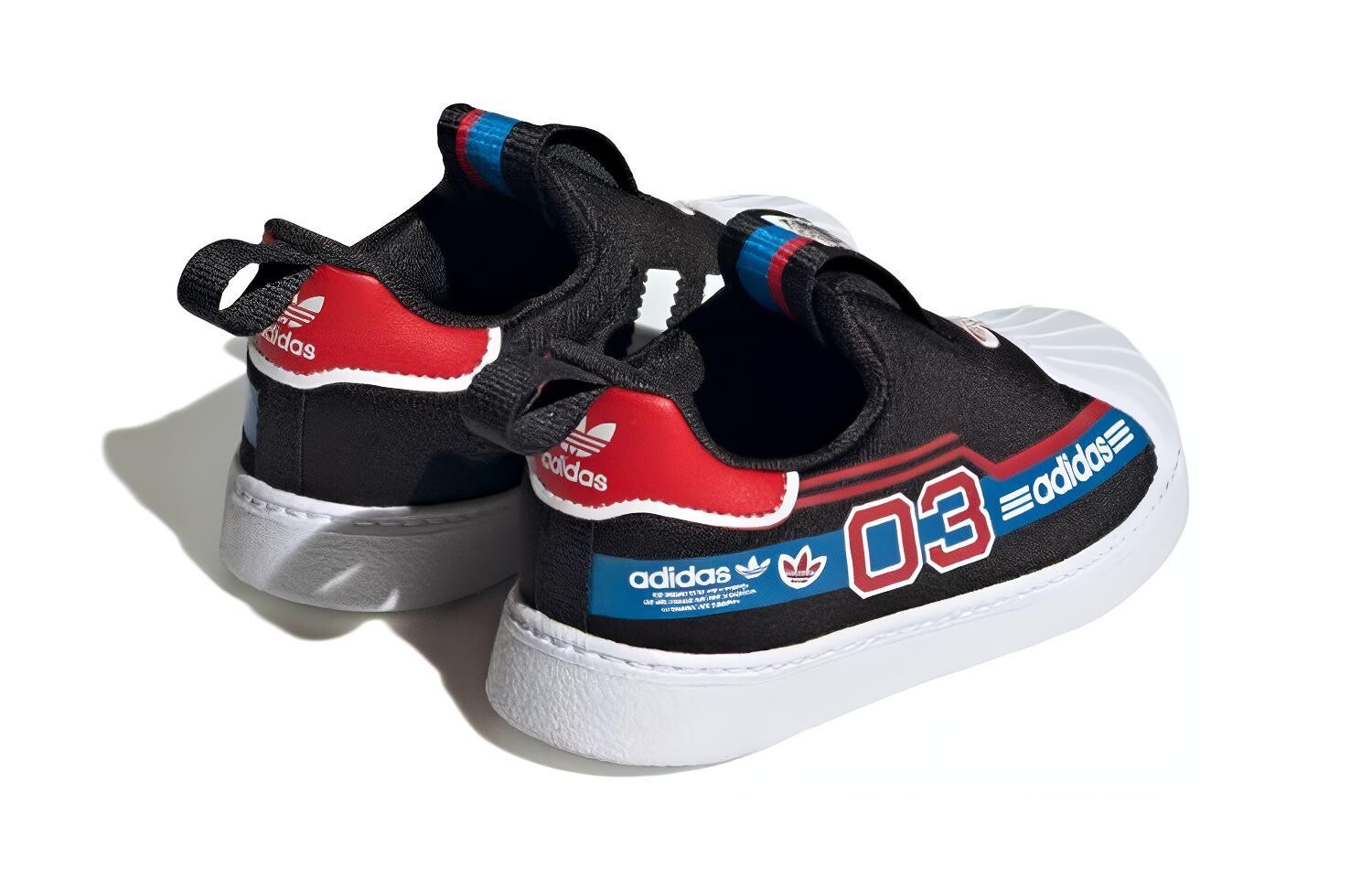 Кроссовки Adidas Originals Superstar Kids' Skateboarding Shoes Pre-school — фото 4