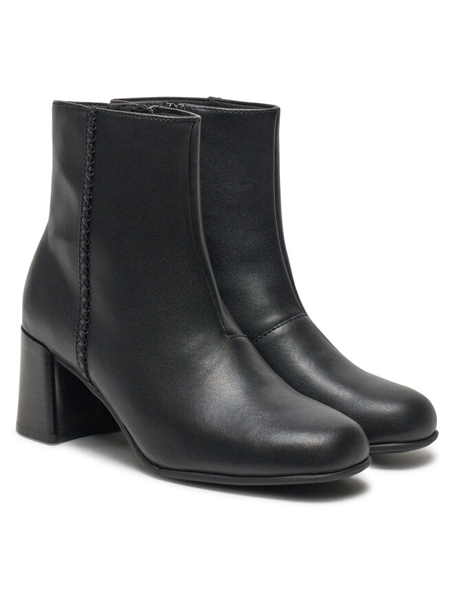 Ботильоны на блочном каблуке Clarks, черный — фото 3