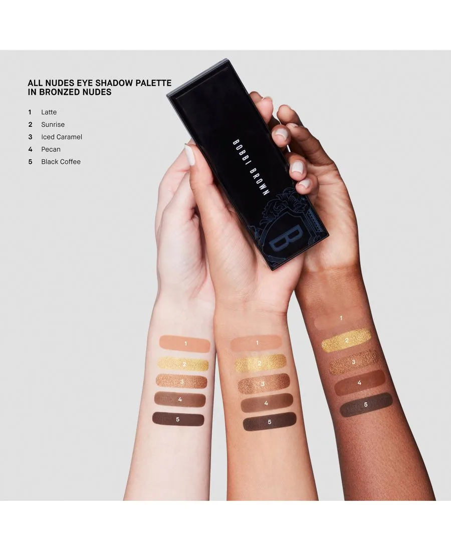 Палитра теней для век Nudes Bobbi Brown, Smokey Nudes — фото 3