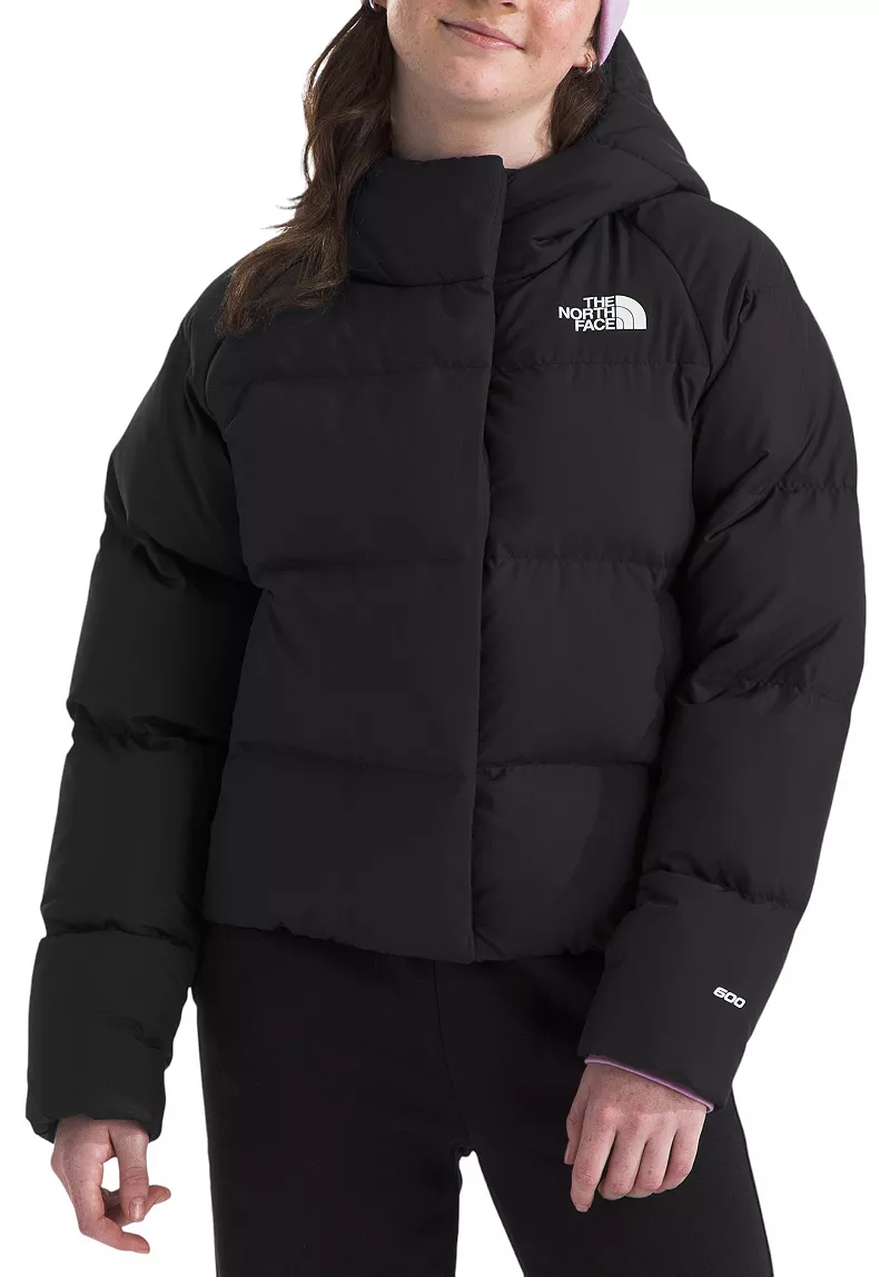 

Пуховик с капюшоном North Face для девочек The North Face, цвет TNF Black