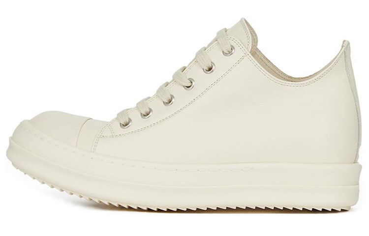Кроссовки для скейтбординга женские, низкие, белые Rick Owens