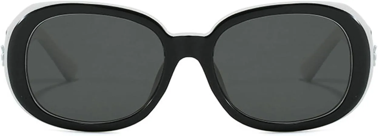 

Солнцезащитные очки Willochra Fashion Square для женщин, винтажные, с цветочным рисунком, защита от УФ-излучения UV400, увеличенный градиентный оттенок, C3