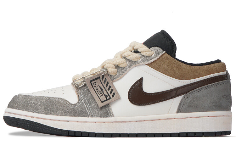 

Jordan Air Jordan 1 Обувь для скейтбординга Мужская, цвет off-white brown