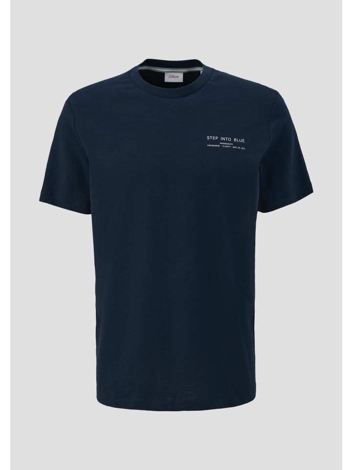 

s.Oliver Футболка цвета 59D3_navy, Синий, s.Oliver Футболка цвета 59D3_navy