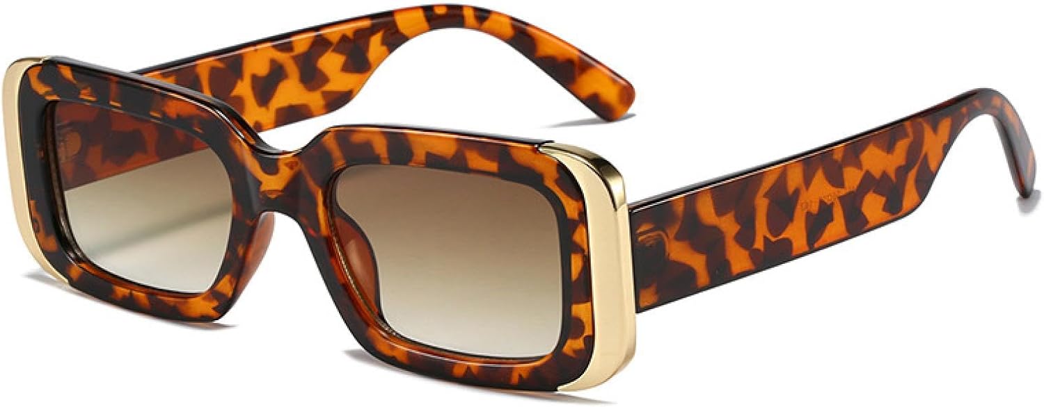 

Популярные модные солнцезащитные очки для женщин в стиле ретро, ​​гелевые солнцезащитные очки с защитой от УФ-излучения UV400, для мужчин – градиентные солнцезащитные очки VVTWSSW, Leopard Tea Gradient