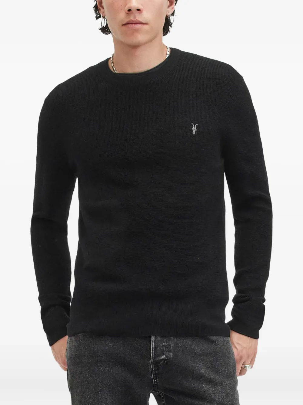 

Свитер Ivar AllSaints, черный