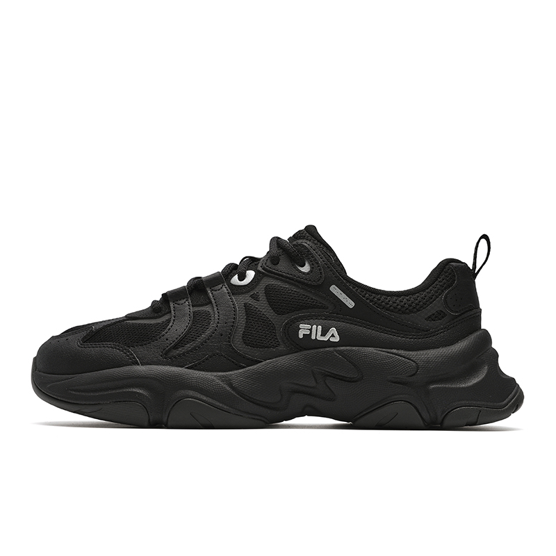

FILA Кроссовки для бега MARS 3 Shock Absorbers с низким верхом, противоскользящие, износостойкие, мужские, черные
