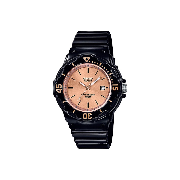 

CASIO Часы Women's YOUTH Gold Watch LRW-200H-9E2V, Rose Gold Watch Dial
