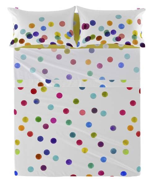 

Простыня Happy Friday Confetti, 1x260x270 см, разноцветный