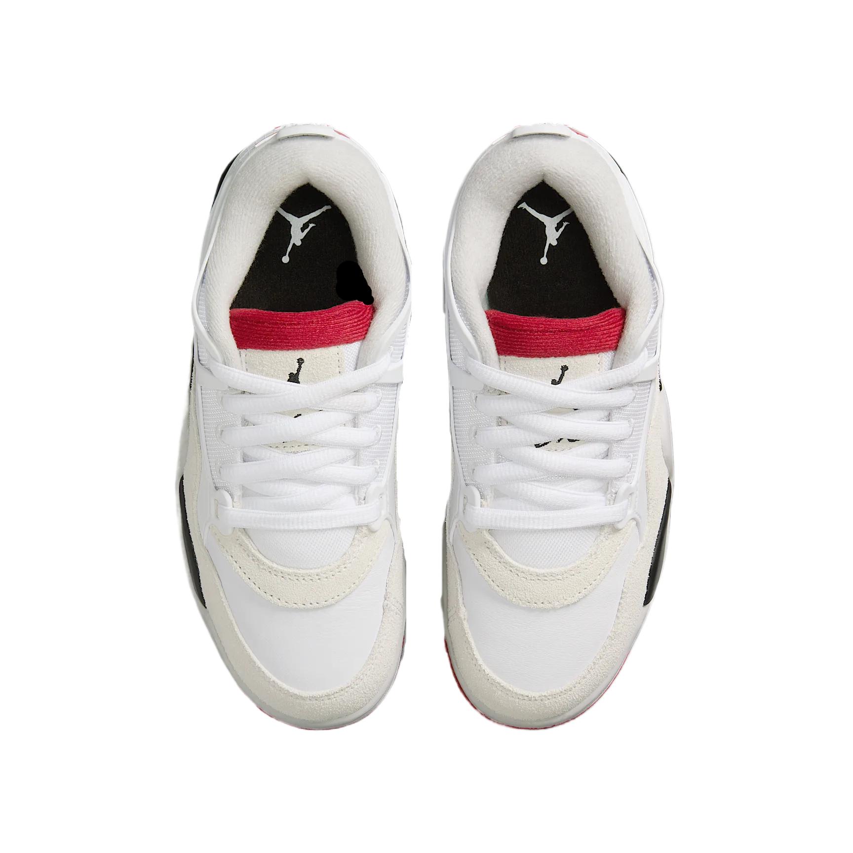 Jordan Air 4 Shock Absorbers низкие детские тренировочные кроссовки white для подростков — фото 4