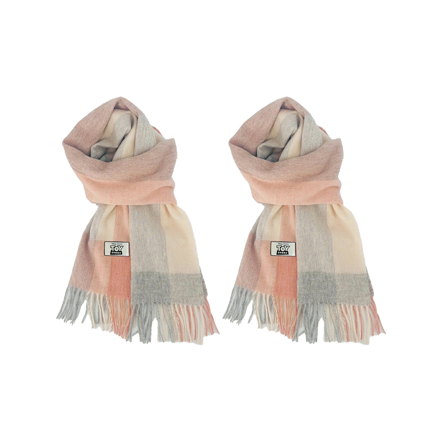 

Disney Вязаный шарф унисекс, 2 Pack (Pink+Pink)