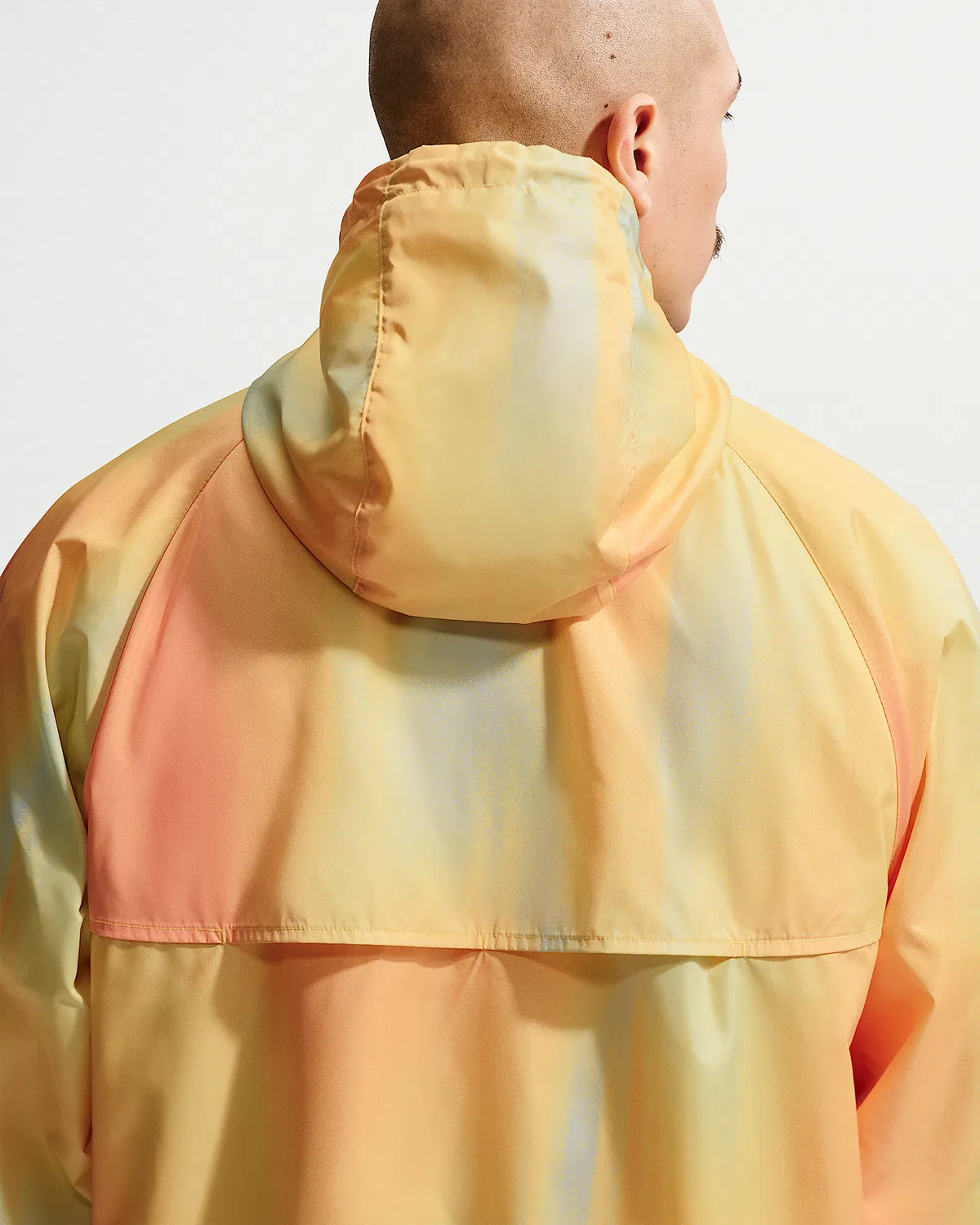 Мужская утепленная куртка Nike Windrunner "Sunset", Topaz Gold/White — фото 2