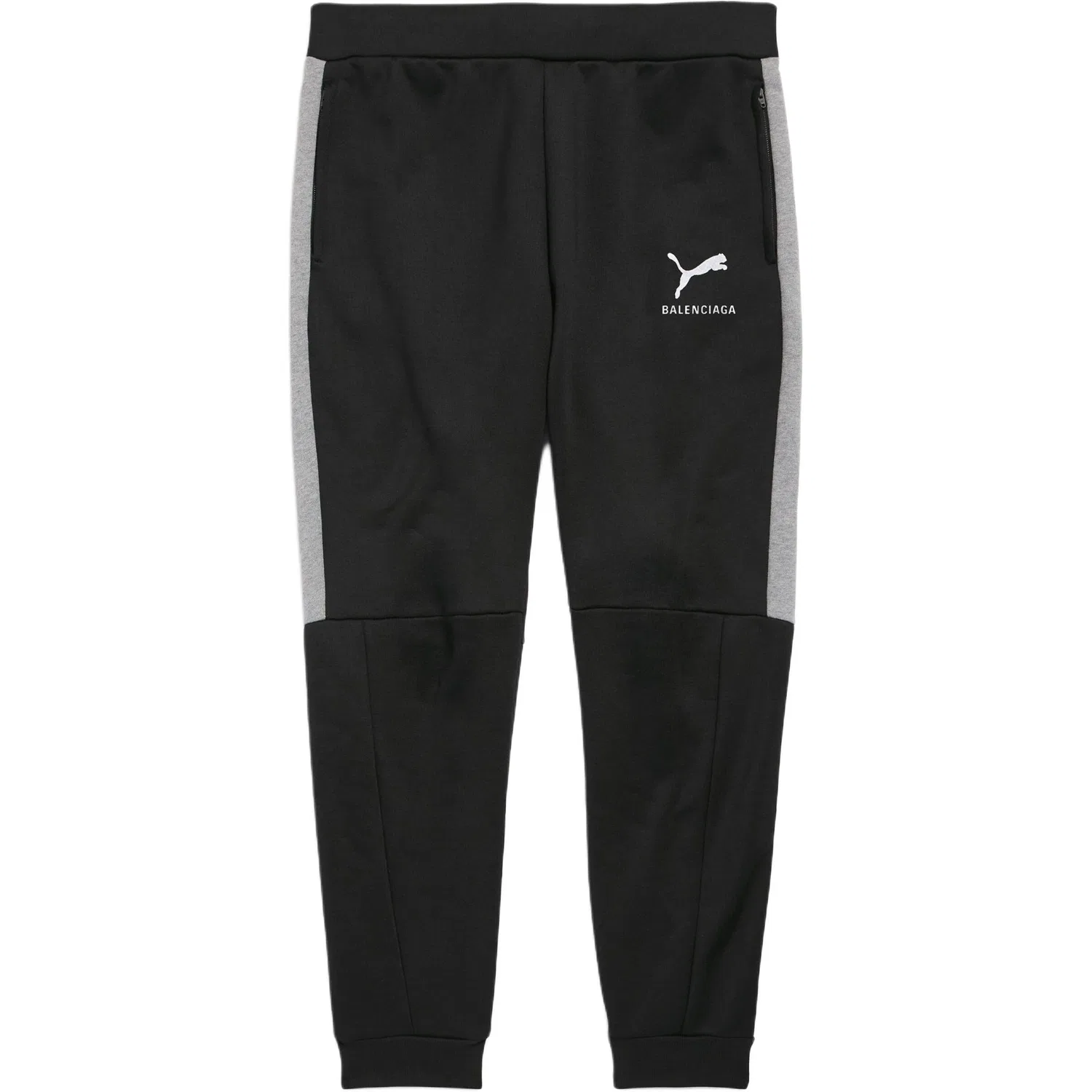 Брюки повседневные Balenciaga x PUMA Regular Fit мужские черно-серые