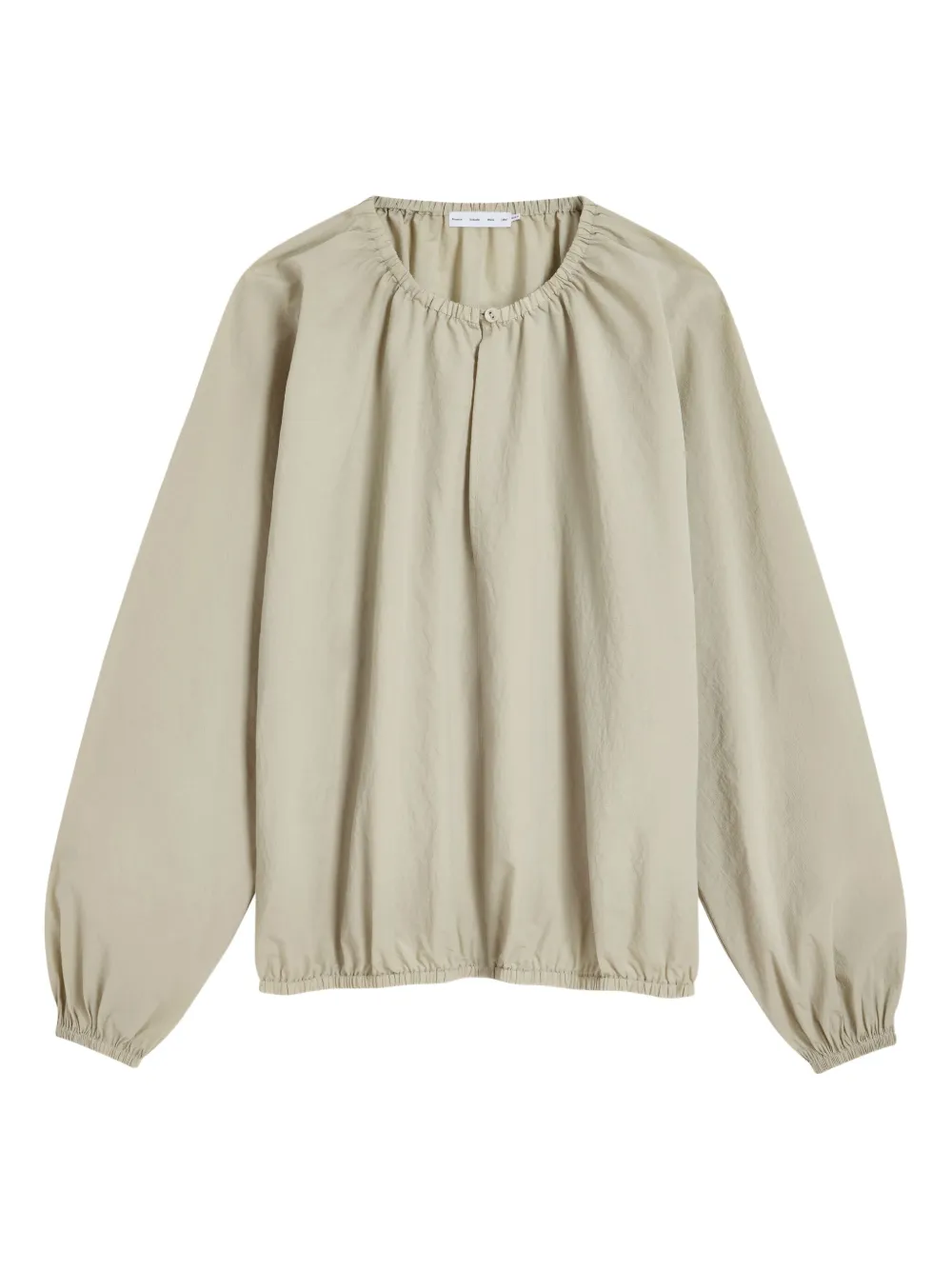 

Блузка со сборками Proenza Schouler White Label, зеленый