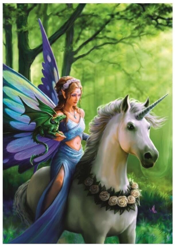 

Синяя птица, пазл, Anne Stokes - Queen of Spells Bluebird Puzzle ---, 1500 шт.