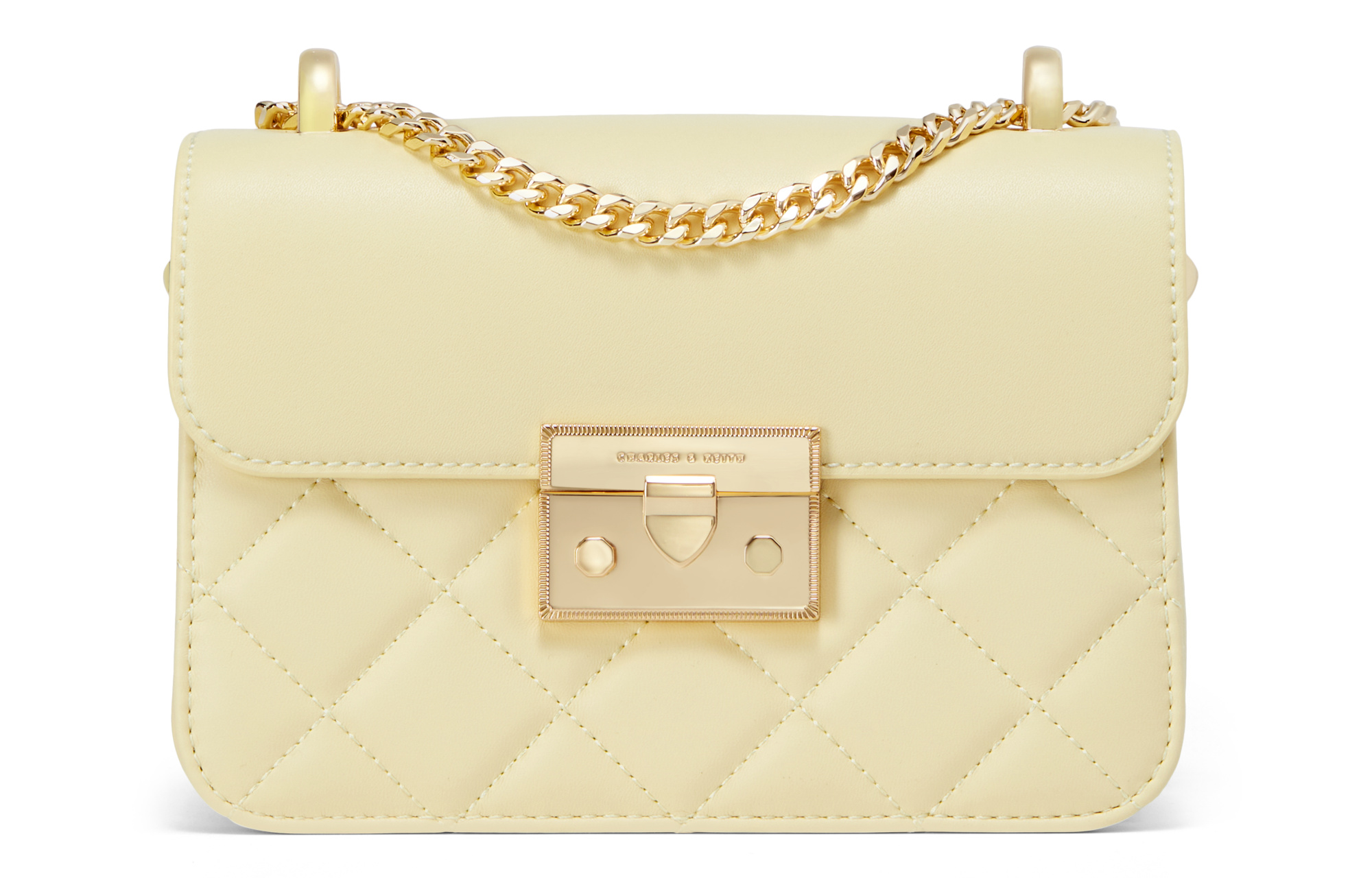 

Сумка-кроссбодди PU Small Square, наплечная сумка Трампетс для женщин, цвет мята CHARLES&KEITH, мятно-зеленая