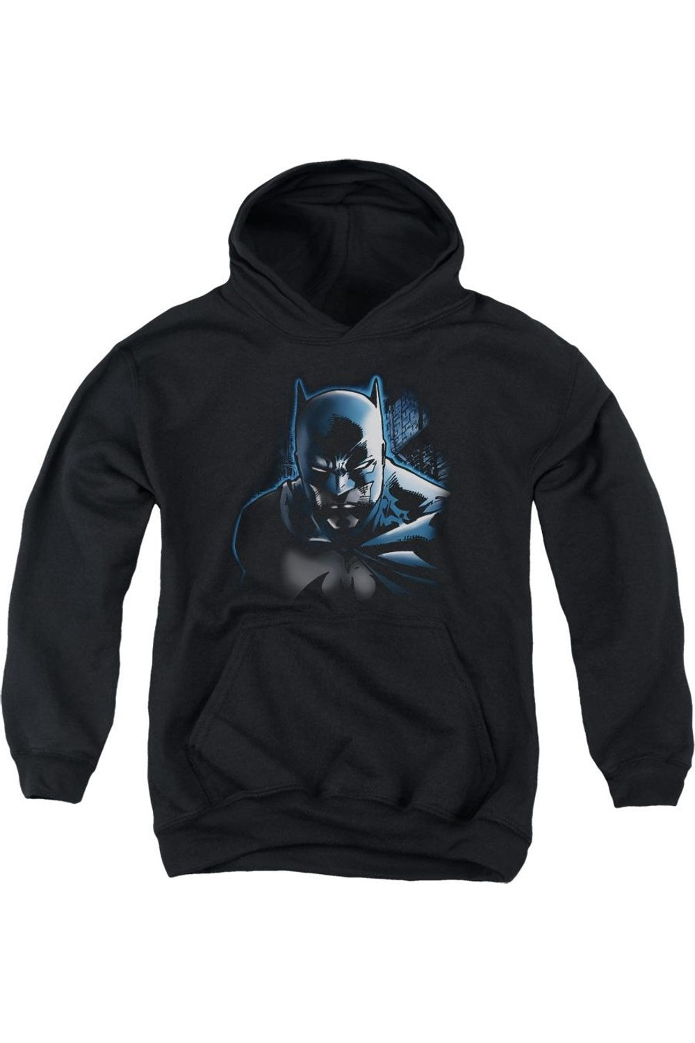 

Детская толстовка с капюшоном Batman Dont Mess With The Bat Gildan, черный