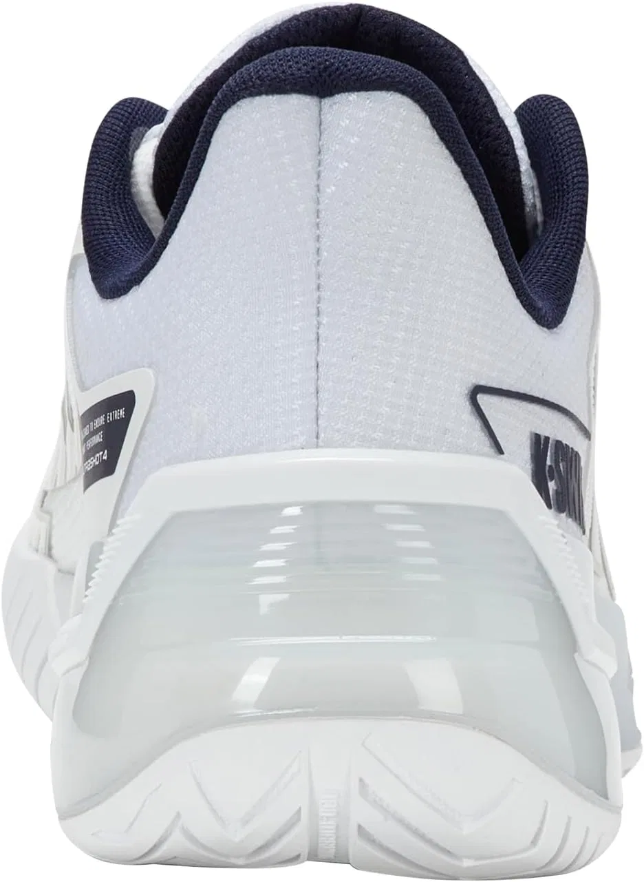 Кроссовки для тенниса K-Swiss Ultrashot 4, белый/Peacoat — фото 4