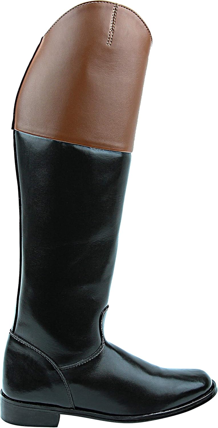 Мужские сапоги Royal Mens Man для охоты на лис, верхние сапоги без задней молнии, цвет загар, для выездки Name ‎Hispar — фото 3