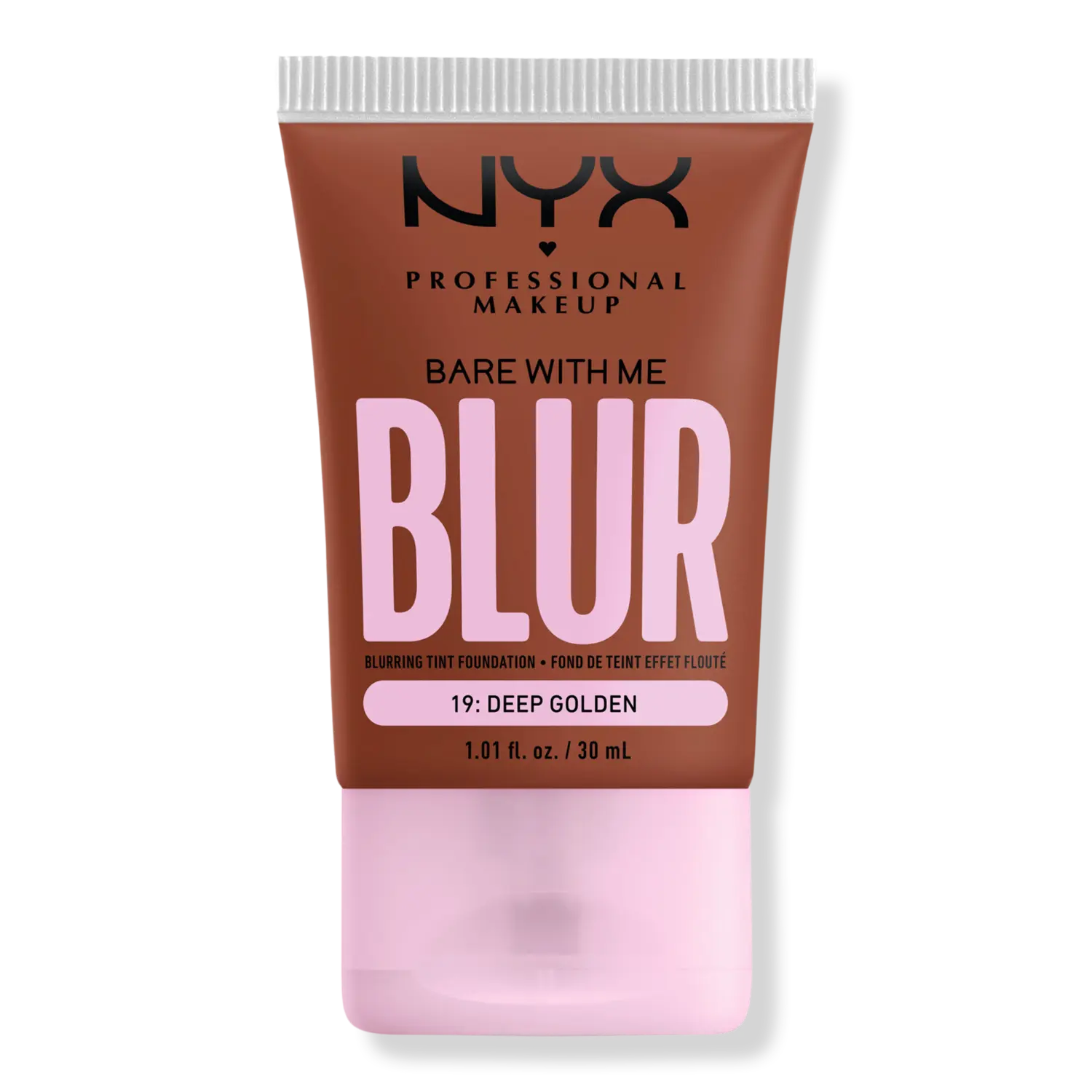 

Тональная основа Bare With Me Blur Tint Soft Matte Foundation NYX Professional Makeup, 19: Deep Golden (deep with a cool undertone)