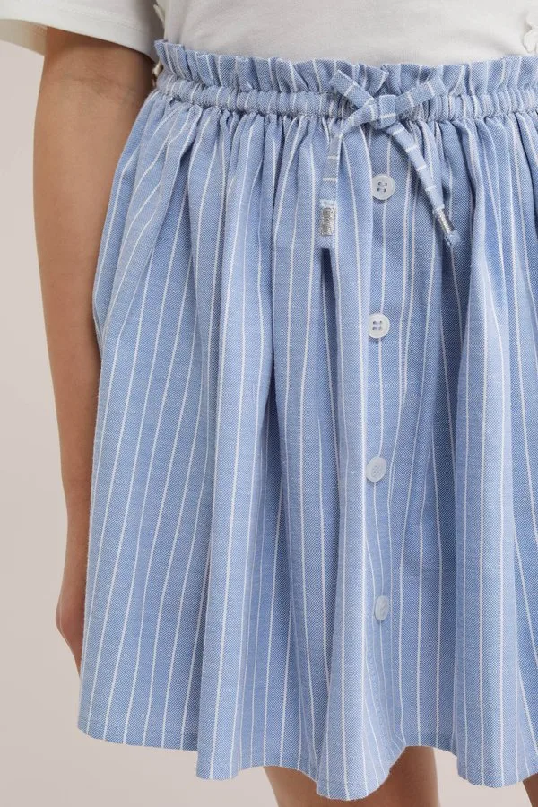 Юбка а-силуэта We Fashion, Pastel Blue — фото 3