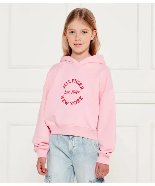 

Толстовка Regular fit Tommy Hilfiger, розовый