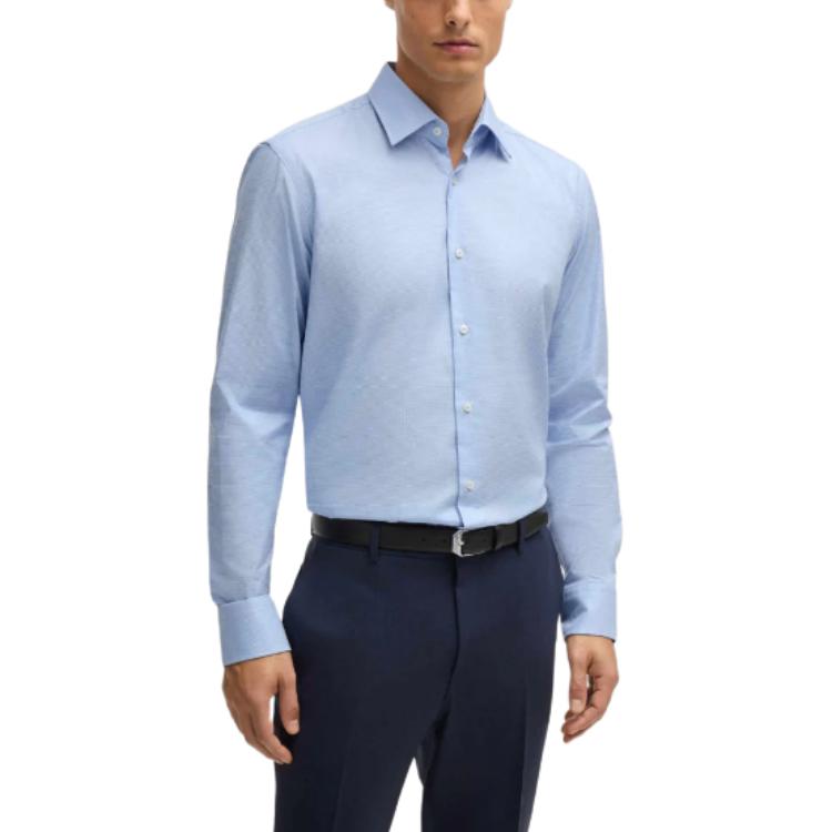 

Футболка мужская синяя HUGO BOSS
