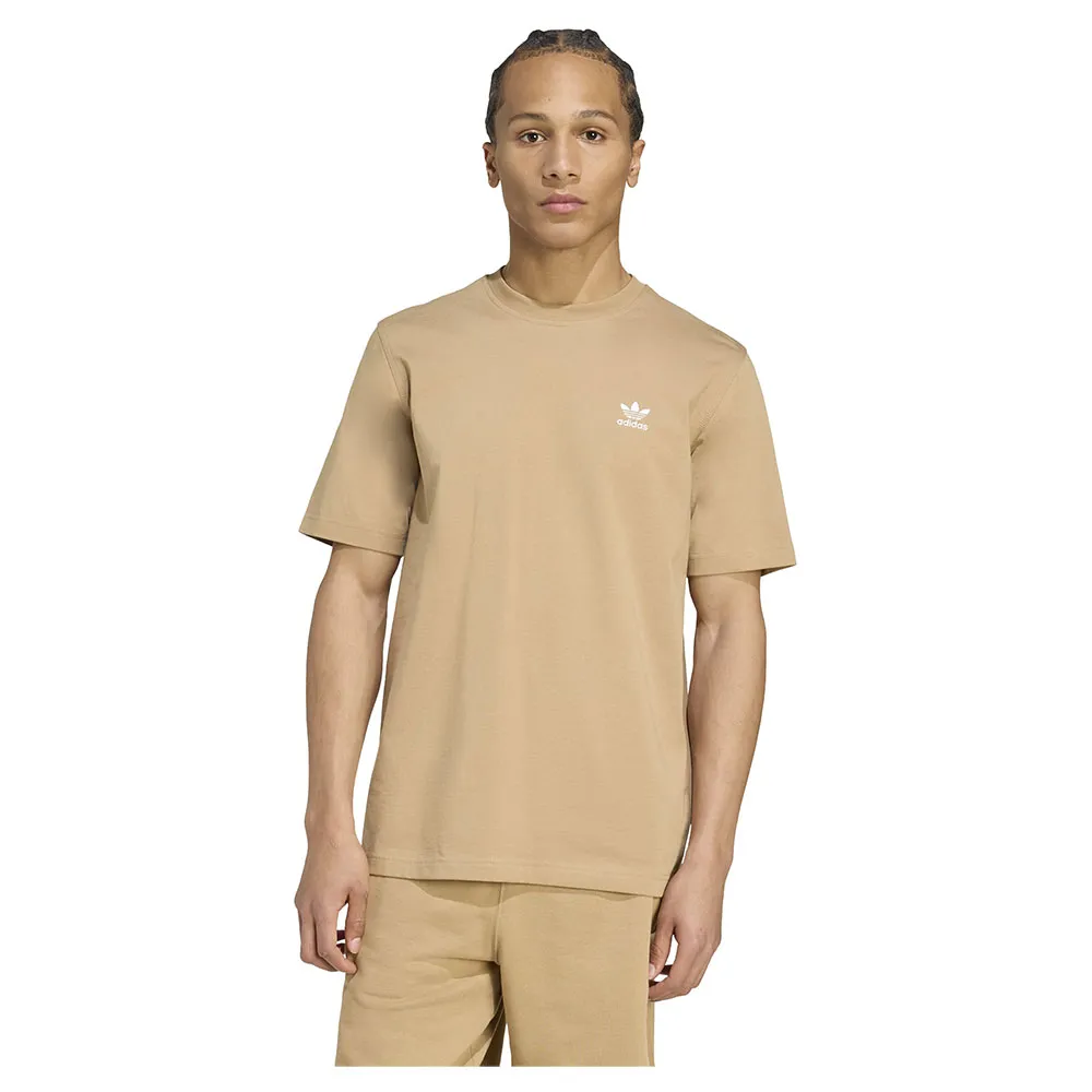 

Футболка с коротким рукавом adidas Originals Trefoil Essentials, бежевый