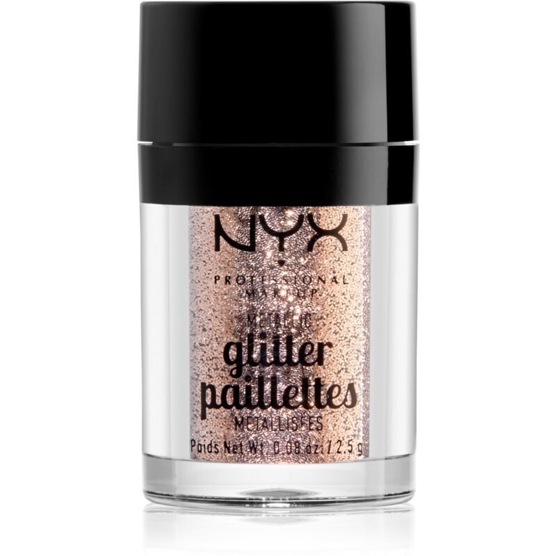 

NYX Professional Makeup Glitter Goals металлические блестки для лица и тела оттенок 04 Goldstone 2,5 г