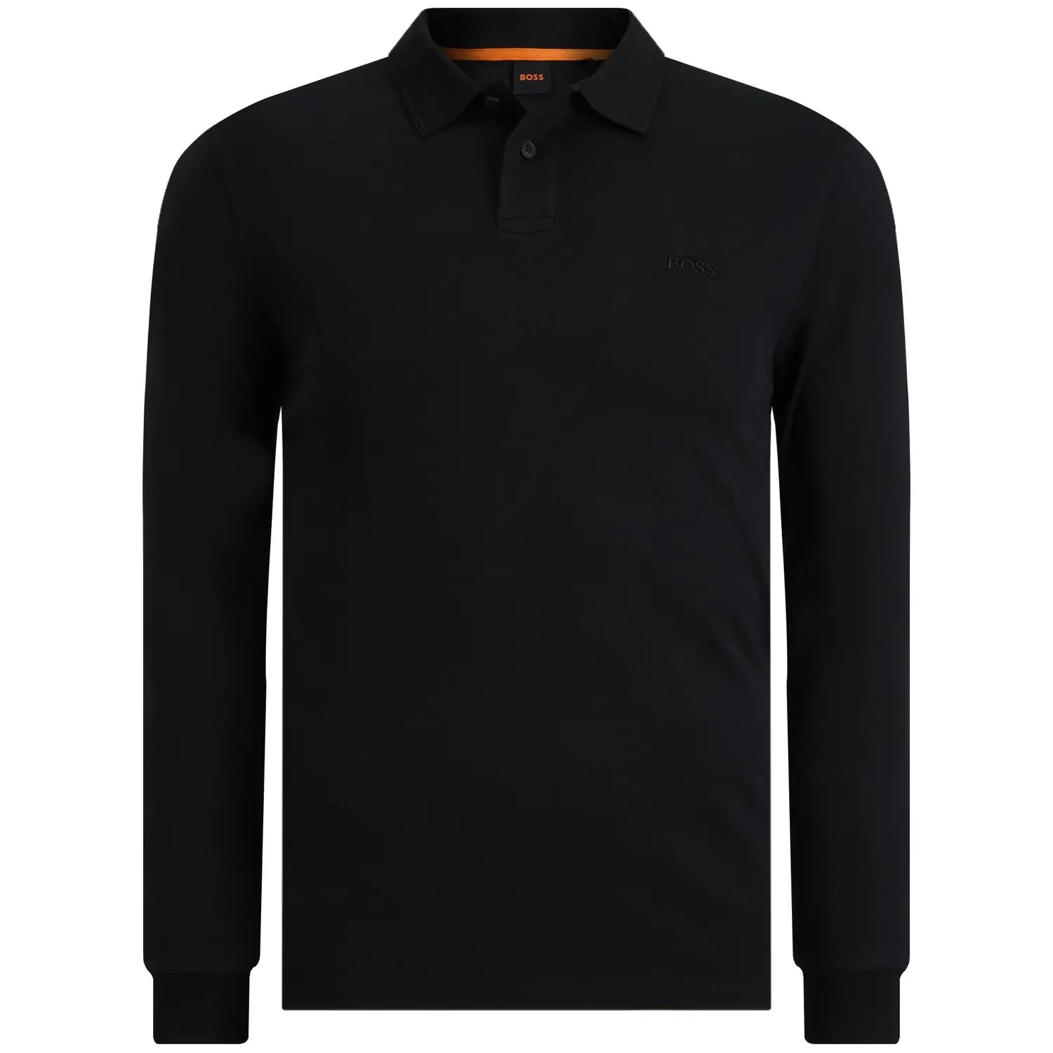 

Поло с вышитым логотипом босса HUGO BOSS, синий