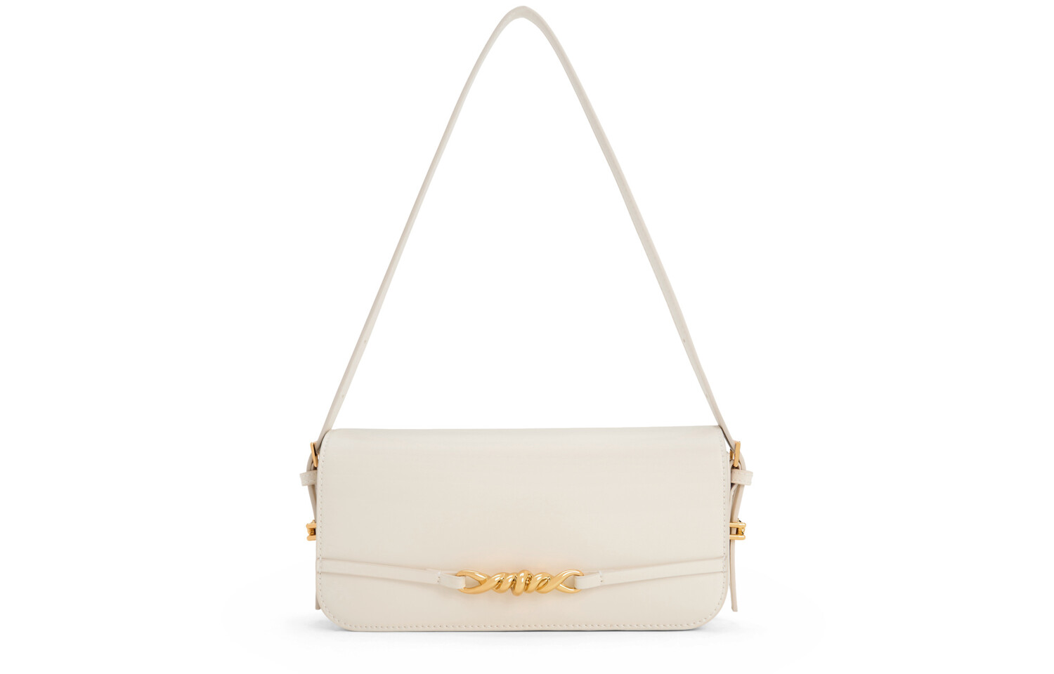 

Charles&Keith CHARLES & KEITH Женская сумка через плечо, Кремово-кремовый белый