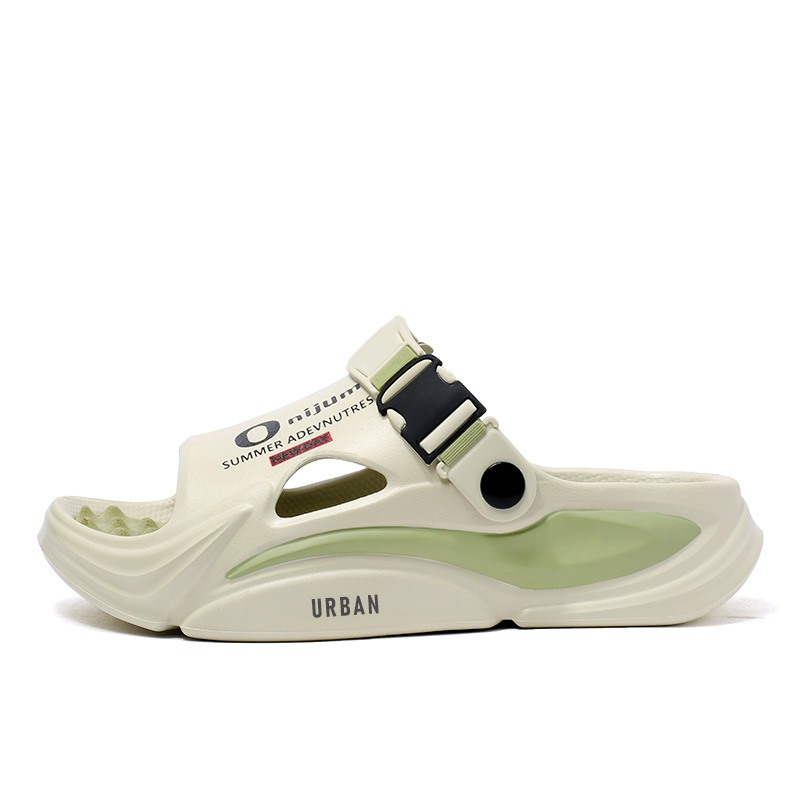

URBAN AUTHENTIC Пляжные сандалии унисекс матча грин, цвет Matcha Green