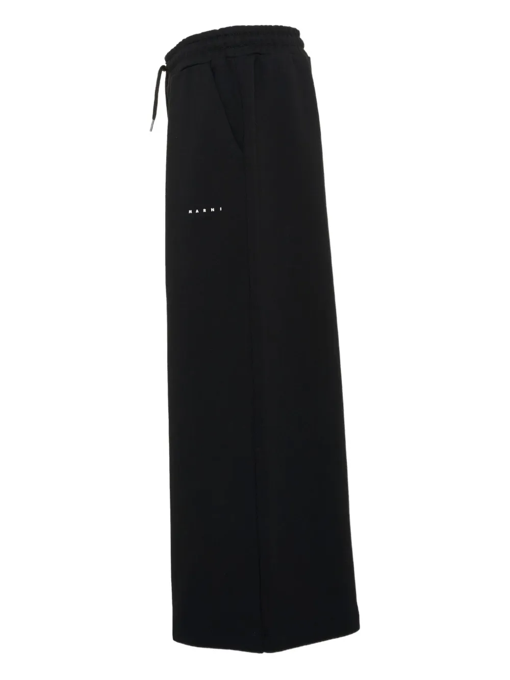 Спортивные брюки с кулиской Marni Kids, черный — фото 3