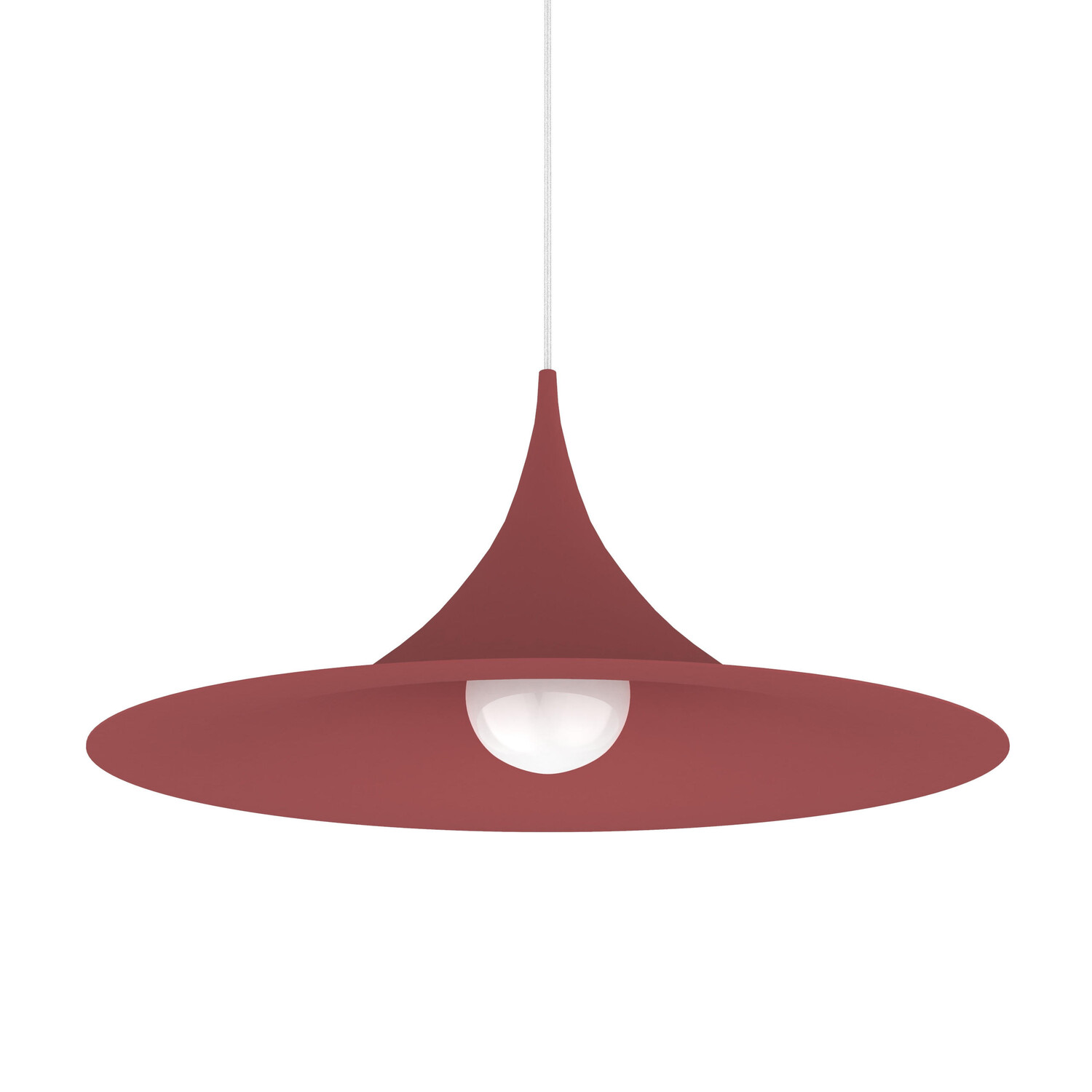 

Подвесной светильник Lumicom, 57x57x27 см, красный
