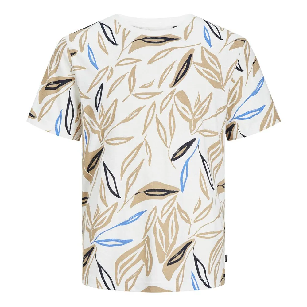 

Футболка Jack & Jones Summer Leaf, бежевый