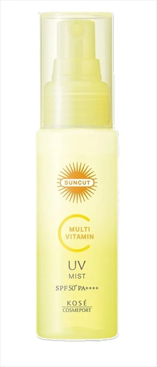 Спрей-сыворотка солнцезащитная Suncut Multi-Vitamin UV Mist SPF50+ PA++++ 60 мл прозрачный