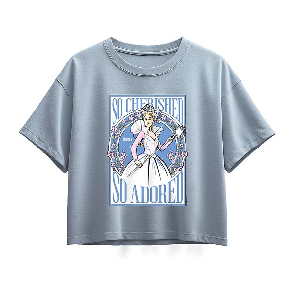 

Футболка Wicked for Good Glinda So Cherished So Adored Licensed Character, Chambray Blue