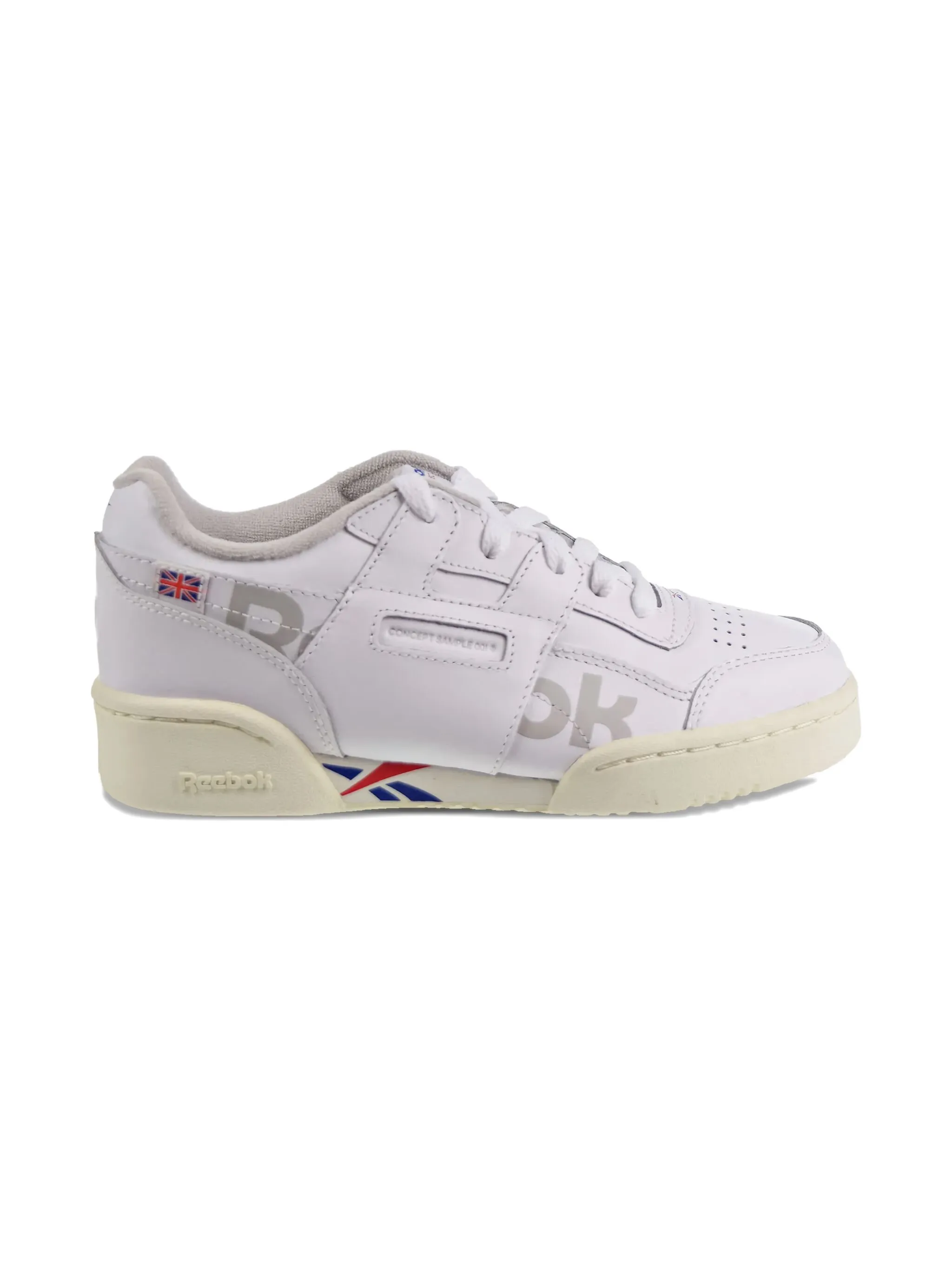 Кроссовки Workout Plus Alte PS White/Team Dark Royal/Red/Grey Reebok Kids, белый