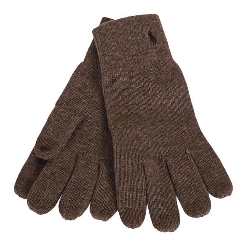 

Polo Ralph Lauren Вязаные перчатки из шерсти мужские brown
